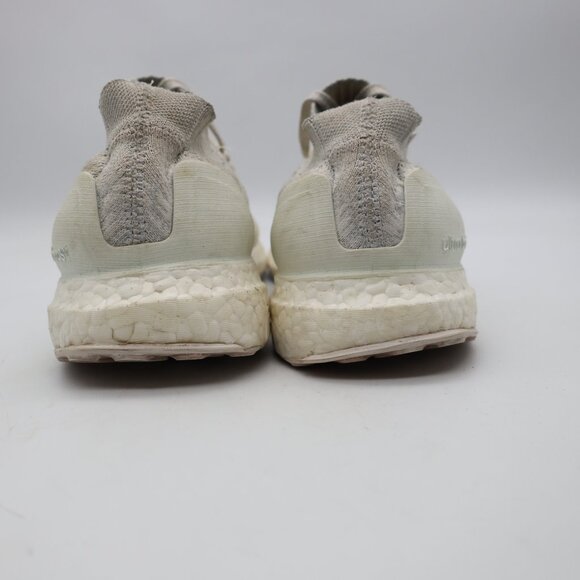 Adidas Ultra Boost Uncaged Men's Size 12 Triple White Running Sneakers BY2549 - Picture 5 of 9